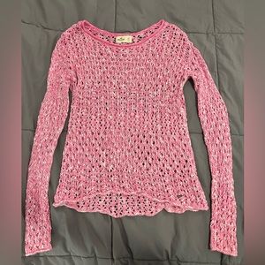 Hollister pink XS sweater